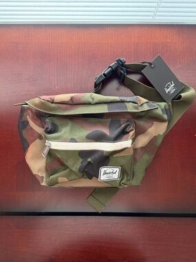 Herschel Camo Bum Belt Bag in Green/Brown